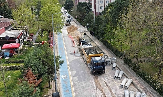 Yahya Kaptan’a 940 Metrelik Yeni Yağmur Suyu Hattı