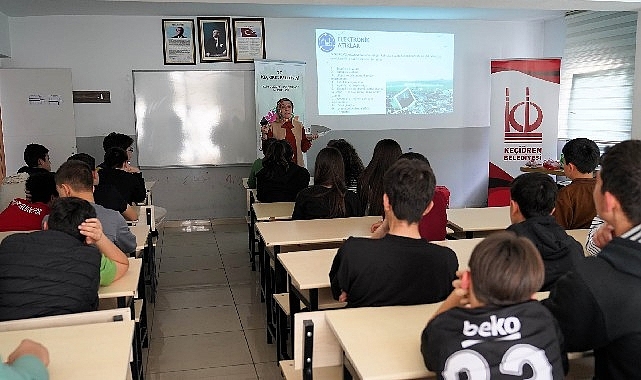 Keçiören'de öğrencilere çevre ve sıfır atık eğitimi