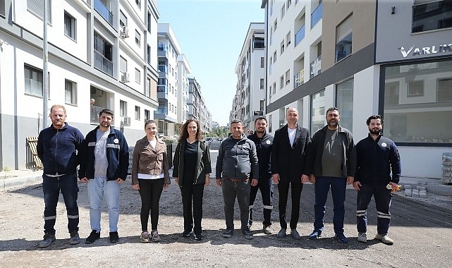 Karşıyaka'nın yollarına modern dokunuş