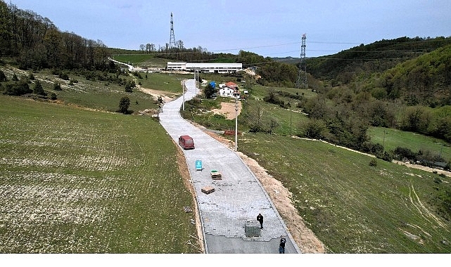 Gebze köylerine kaliteli yol, konforlu ulaşım