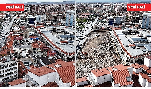 Başkan Altay, Konya'ya Değer Katacak Dönüşümde Fiziki Ömrünü Tamamlamış Binaların Yıkım Çalışmasının Tamamlandığını Açıkladı