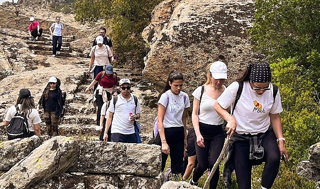Çerçioğlu, 19 Mayıs Atatürk'ü Anma, Gençlik ve Spor Bayramı Kapsamında Aydınlı Gençler İçin Trekking Etkinliği Düzenledi