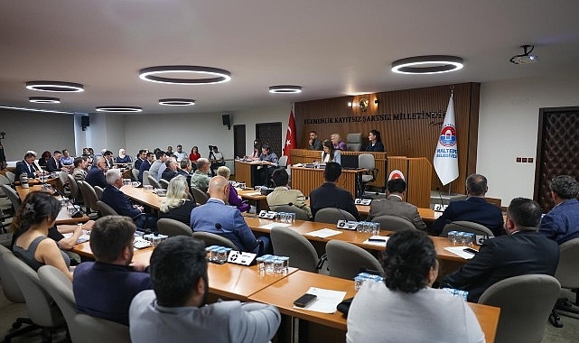 Maltepe Belediyesi'nin Haziran ayı meclis toplantıları başladı