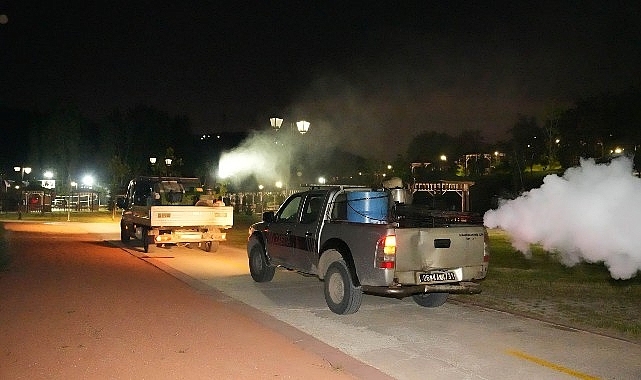 Keçiören Belediyesi'nden 7/24 ilaçlama seferberliği