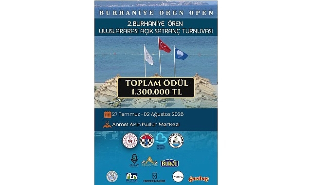 Burhaniye'de Uluslararası Satranç Turnuvası İçin Kayıtlar Başladı