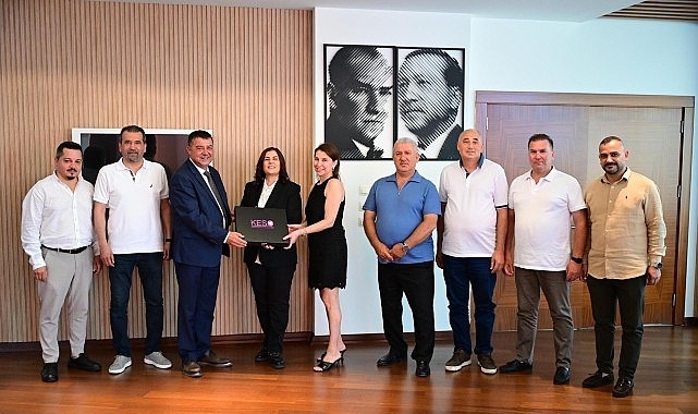 Başkan Çerçioğlu'na Kuşadası Esnaf ve Sanatkârlar Odası'ndan Ziyaret