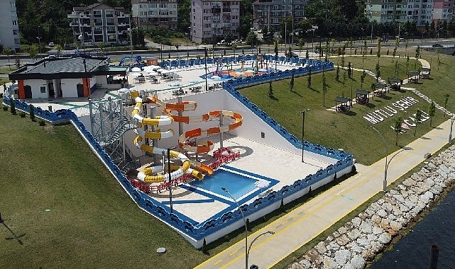 Değirmendere Aquapark yeni sezona 'merhaba' dedi