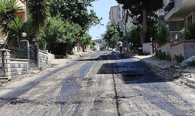 Maltepe'de Yollar Yenileniyor
