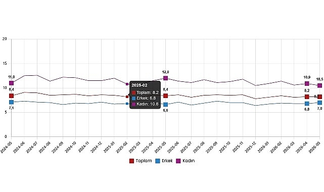 İşgücü İstatistikleri, Mayıs 2026
