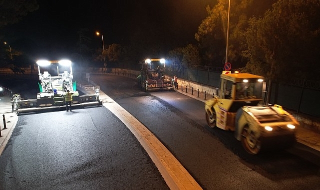 İBB, İstanbul'un Yollarını Yenilemeye Devam Ediyor