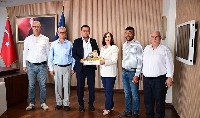 Başkan Çerçioğlu'na Koçarlı Ziraat Odası'ndan Ziyaret