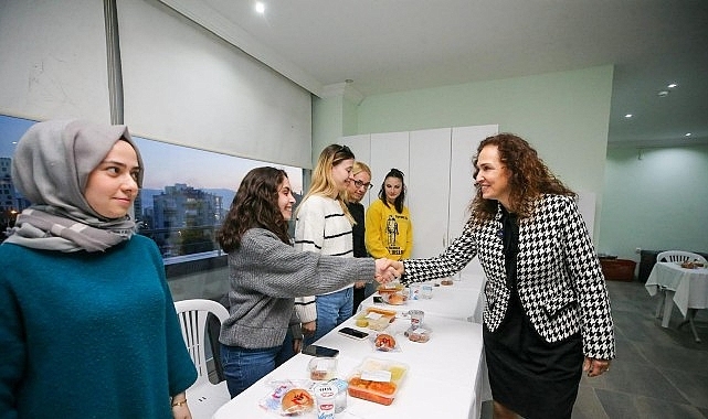 Karşıyaka Belediyesi'nin kız öğrenci yurdu yeni döneme hazır