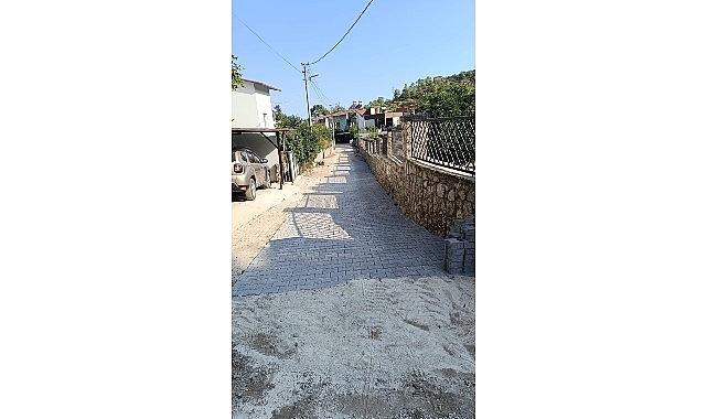 Kemer'de altyapı çalışmaları