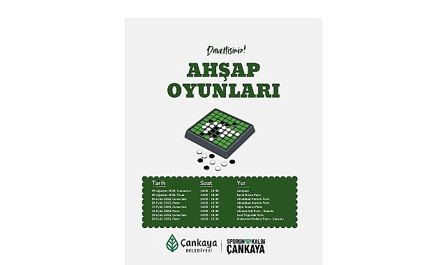 Çankaya Parklarında Her Yaşa Eğlence