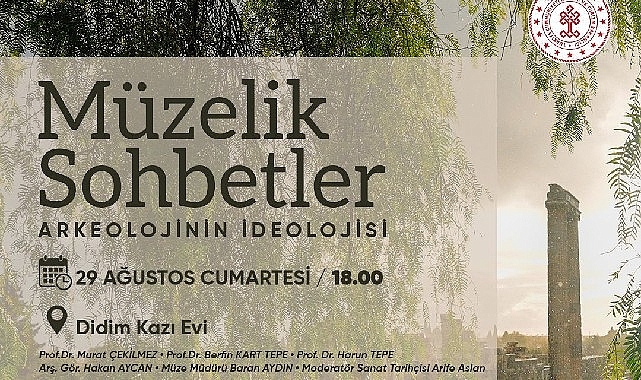 Didim Belediyesi'nin katkılarıyla 'Müzelik Sohbetler' Didim'de