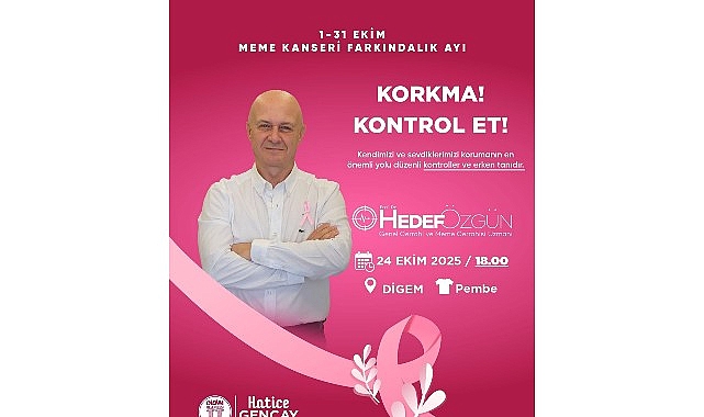 DİGEM’de Meme Kanseri Farkındalık Etkinliği Düzenlenecek