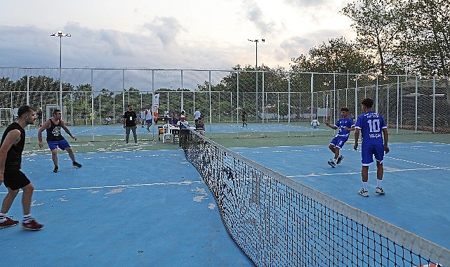 Ayak Tenisi ‘Zafer Kupası’ için oynandı