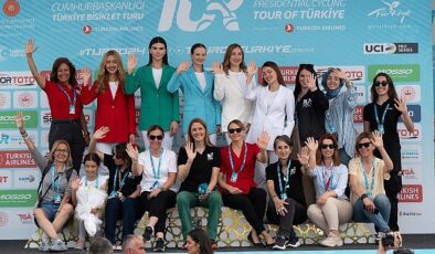 59.Cumhurbaşkanlığı Türkiye Bisiklet Turu’na Değer Katan Kadınlar